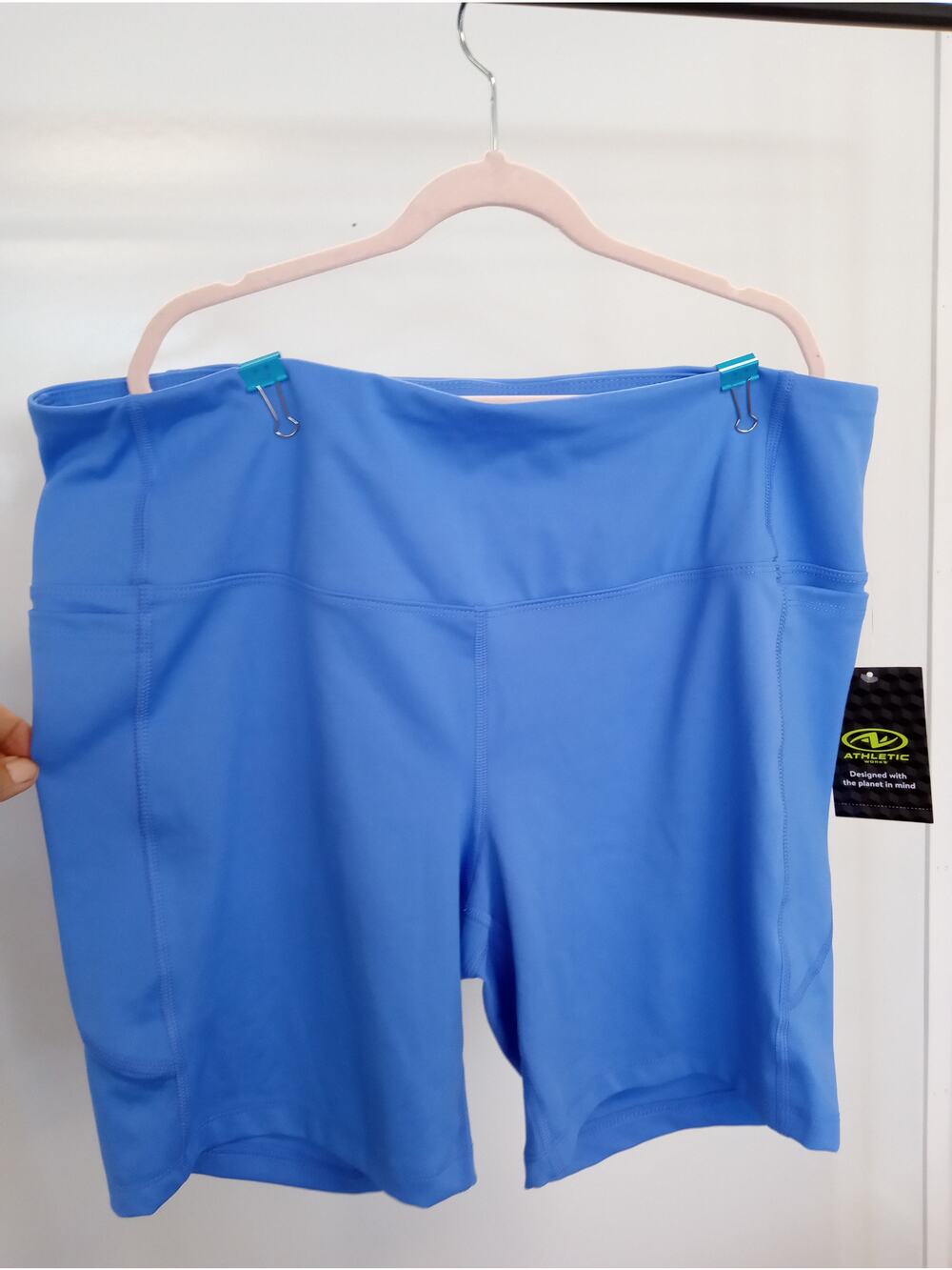 *NEW* with tags Athletic Works Blue Shorts XXL (20)  0360